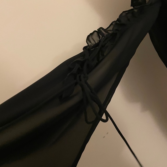 Chemise Long sleeved Lace - Picture 4 of 5